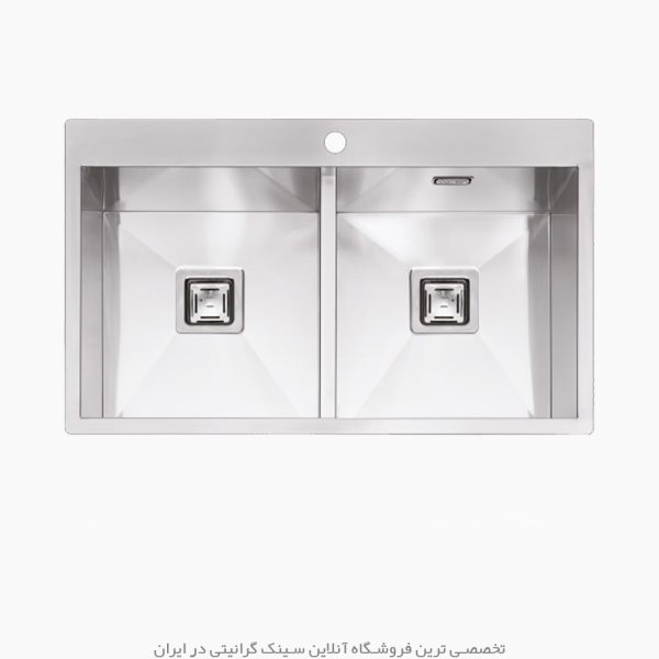سینک پرنیان استیل 4211 فروشگاه سینک گرانیتی