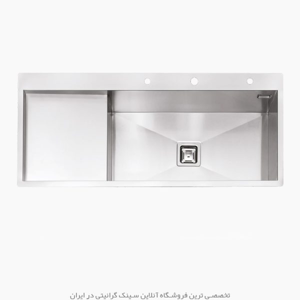 سینک پرنیان استیل 4232 فروشگاه سینک گرانیتی