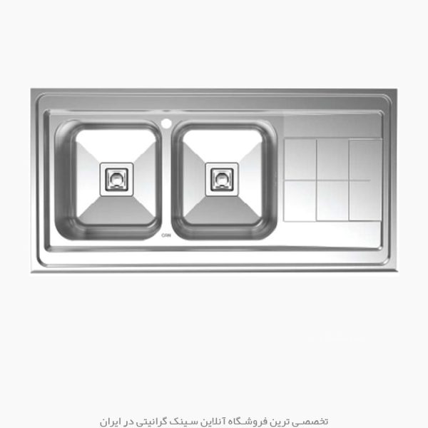 سینک کن 9152 فروشگاه سینک گرانیتی