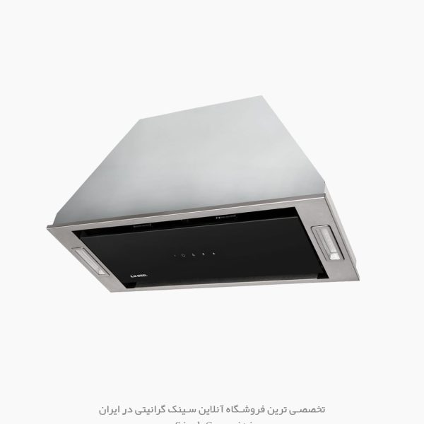 هود مخفی ایلیااستیل آیسا مشکی فروشگاه سینک گرانیتی
