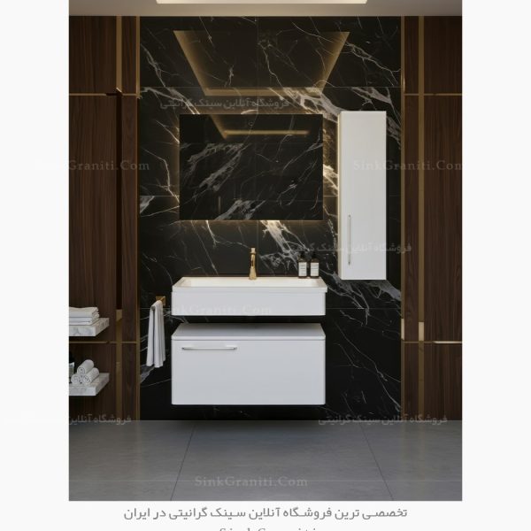 روشویی کابینتی مریگلد 900 فروشگاه سینک گرانیتی