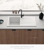 سینک سفید گرانیتی ونسی 280 فروشگاه سینک گرانیتی