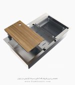 تخته سینک آلتون 840 فروشگاه سینک گرانیتی