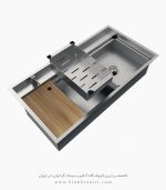 سبد استیل سینک آلتون 1000 فروشگاه سینک گرانیتی