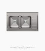 سینک روکار بیمکث 939 فروشگاه سینک گرانیتی