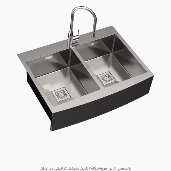سینک بیمکث 750 فارمر فروشگاه سینک گرانیتی
