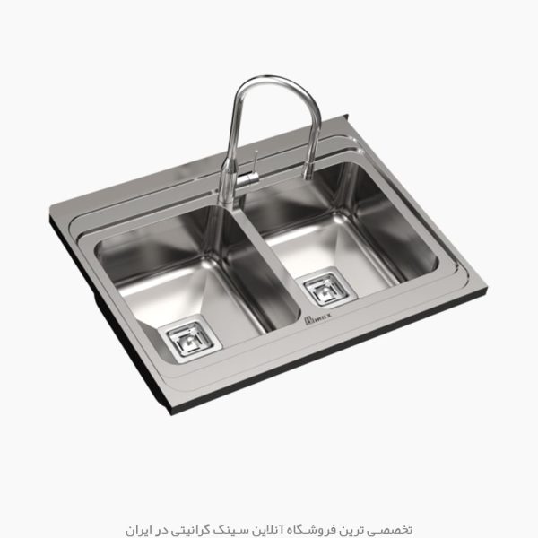سینک بیمکث 935 روکار فروشگاه سینک گرانیتی