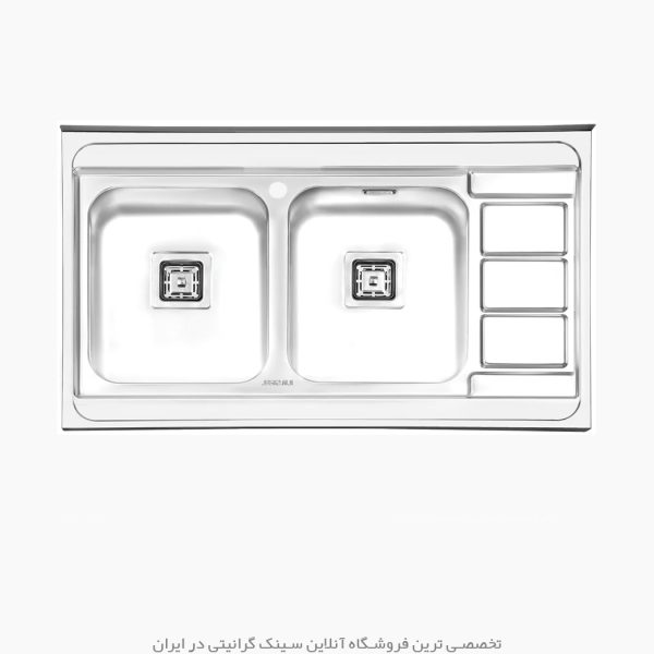 سینک ایلیااستیل 1081 فروشگاه سینک گرانیتی
