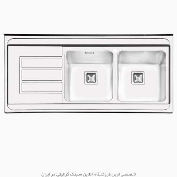 سینک 1083 ایلیا استیل فروشگاه سینک گرانیتی