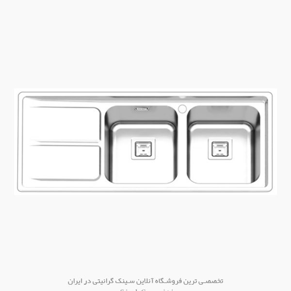 سینک 1288 پرنیان استیل فروشگاه سینک گرانیتی