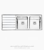 سینک 2086 ایلیا استیل فروشگاه سینک گرانیتی
