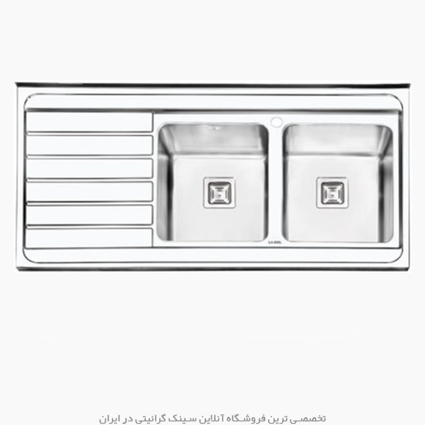 سینک ایلیا استیل 1086 فروشگاه سینک گرانیتی