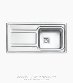 سینک ایلیا استیل 2082 فروشگاه سینک گرانیتی