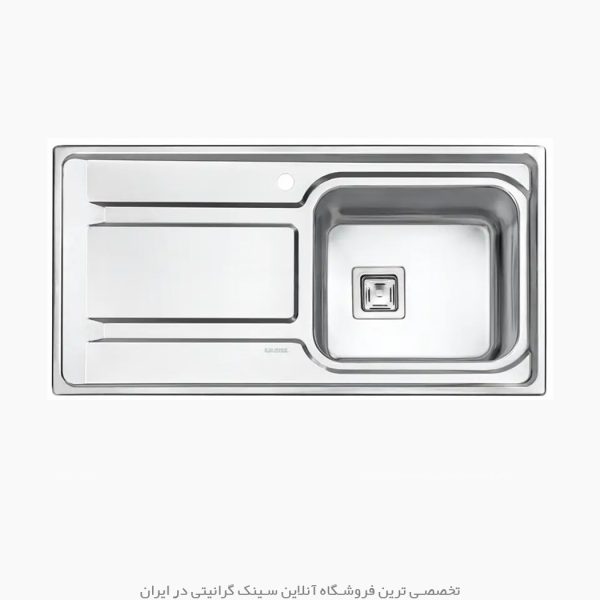 سینک ایلیا استیل 2082 فروشگاه سینک گرانیتی