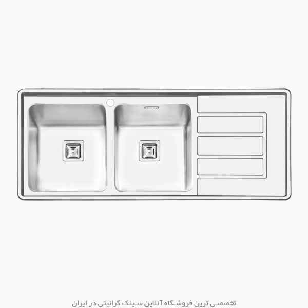 سینک ایلیااستیل 2083 فروشگاه سینک گرانیتی