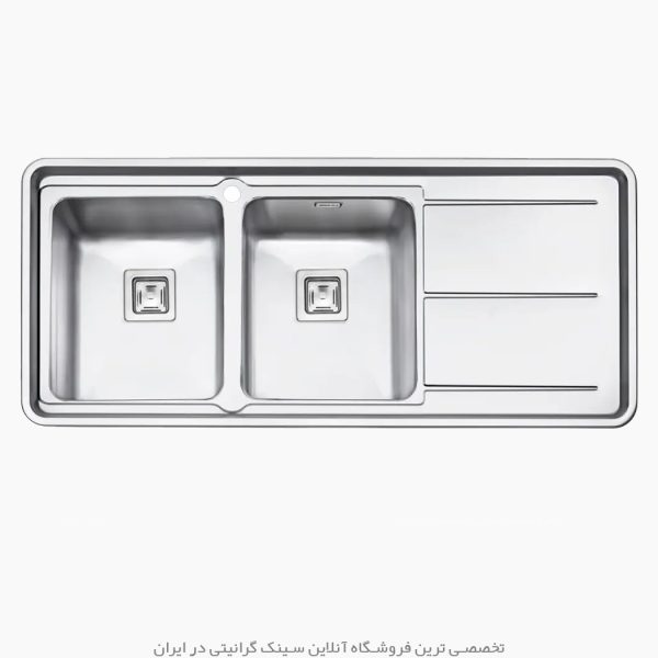 سینک ایلیا استیل 2084 فروشگاه سینک گرانیتی