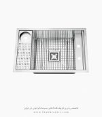 سینک ایلیا استیل 6036 فروشگاه سینک گرانیتی
