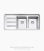سینک 1272 پرنیان استیل فروشگاه سینک گرانیتی