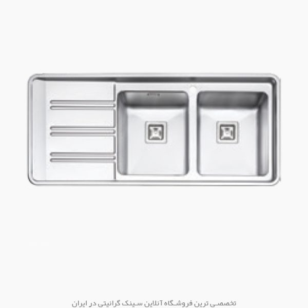 سینک 1272 پرنیان استیل فروشگاه سینک گرانیتی
