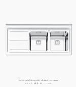 سینک ایلیا استیل 1084 فروشگاه سینک گرانیتی