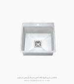 سینک ایلیا استیل 6035 فروشگاه سینک گرانیتی
