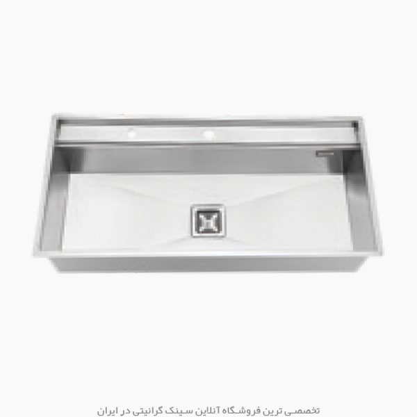 سینک ایلیا استیل 6055 فروشگاه سینک گرانیتی