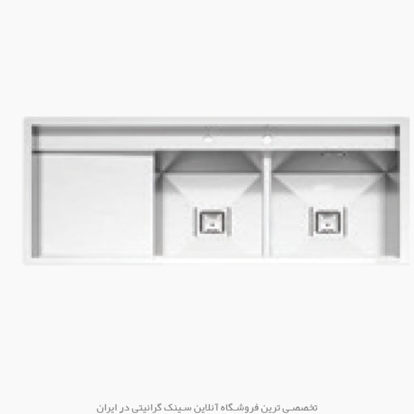 سینک ایلیا استیل 6057 فروشگاه سینک گرانیتی