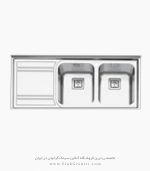 سینک ایلیااستیل 1075 فروشگاه سینک گرانیتی