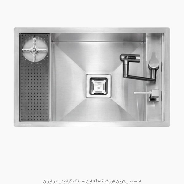 سینک ایلیااستیل 6036 فروشگاه سینک گرانیتی