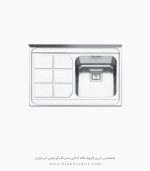 سینک پرنیان استیل 1118 فروشگاه سینک گرانیتی