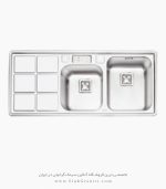 سینک پرنیان استیل 1289 فروشگاه سینک گرانیتی