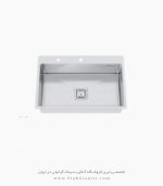سینک استیل پرنیان 4237 فروشگاه سینک گرانیتی