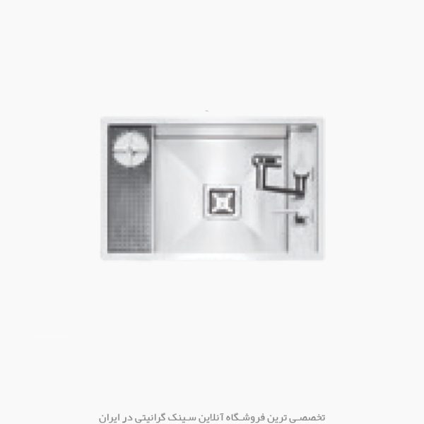 سینک پرنیان 4236 فروشگاه سینک گرانیتی