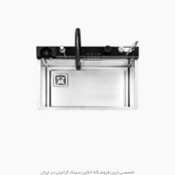 سینک پرنیان 4244 استیل فروشگاه سینک گرانیتی