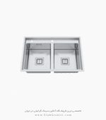 سینک پرنیان 4252 استیل فروشگاه سینک گرانیتی