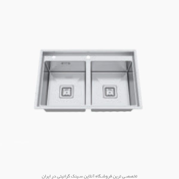 سینک پرنیان 4252 استیل فروشگاه سینک گرانیتی