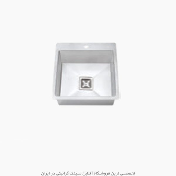 سینک پرنیان استیل 4235 فروشگاه سینک گرانیتی
