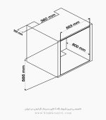ابعاد فر بیمکث 3108 فروشگاه سینک گرانیتی