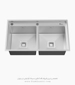 سینک بیمکث 4108 فروشگاه سینک گرانیتی