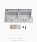 سینک جدید بیمکث 4108 فروشگاه سینک گرانیتی